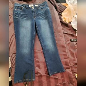 Angels Bootcut Blue Jeans with Tummy Control - 16
